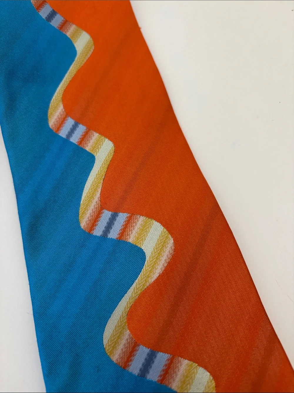 Vintage J Garcia Limited Ed Collection 39 Anniv Courtyard Performance Silk Tie